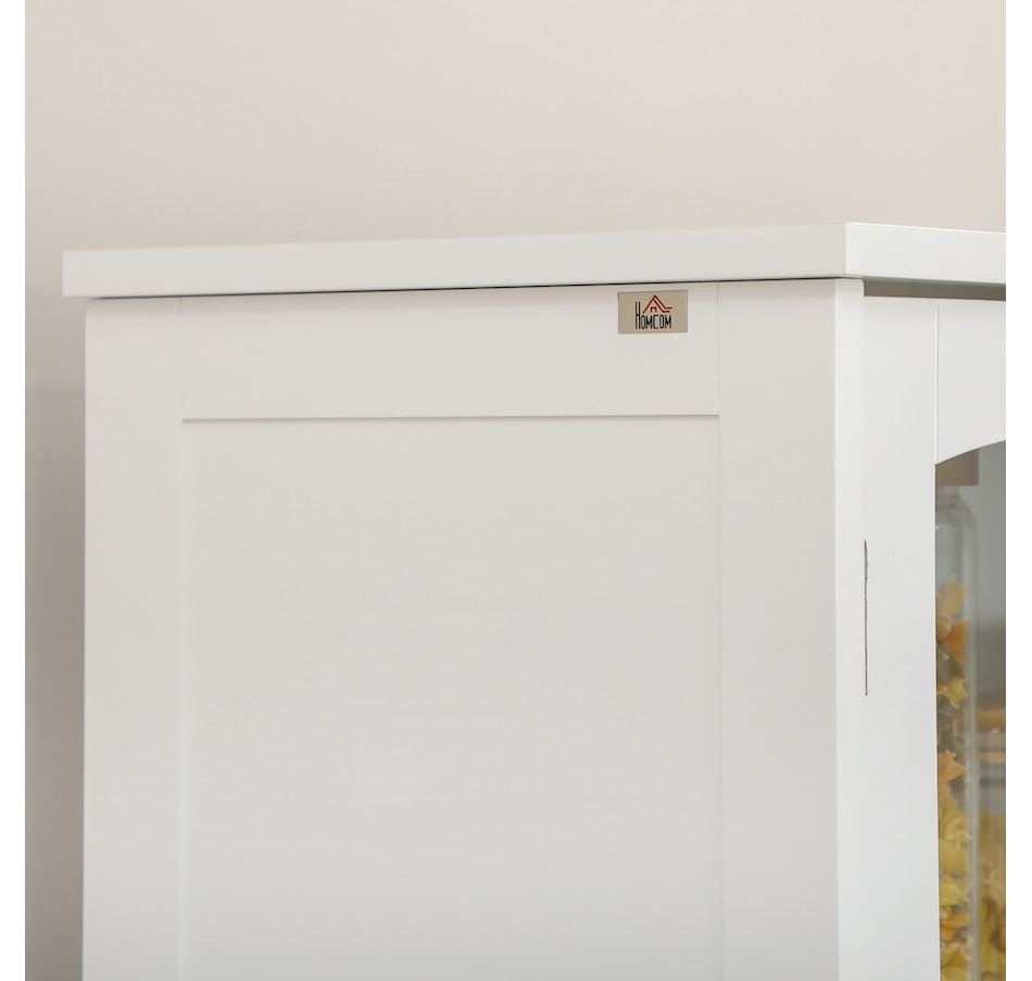 Image 997415_ALTMORE16.jpg, Product 997-415 / Price $209.99 - $223.99, HOMCOM 63" Kitchen Pantry Storage Cabinet w/Adjustable Shelves Glass Door from HOMCOM on TSC.ca's Home & Garden department