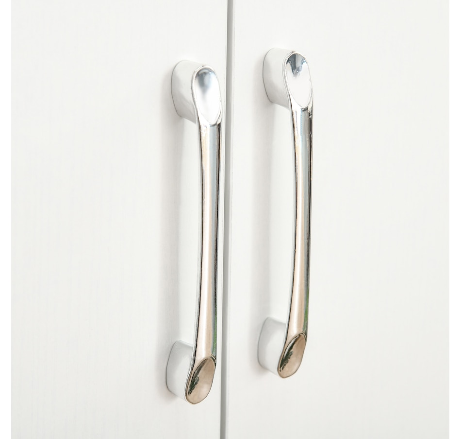 Image 997416_ALTMORE8.jpg, Product 997-416 / Price $194.99, HOMCOM Rustic Style Storage Cupboard Bookcase Cabinet w/ 4 Shelves, White from HOMCOM on TSC.ca's Home & Garden department