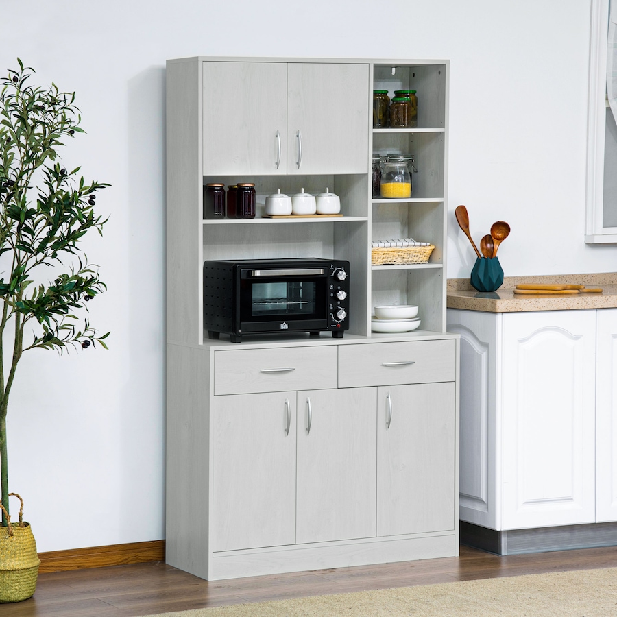 Image 997417_ALTMORE1.jpg, Product 997-417 / Price $284.99, HOMCOM 71" Kitchen Hutch with Storage Cabinet, Modern Buffet with Hutch from HOMCOM on TSC.ca's Home & Garden department