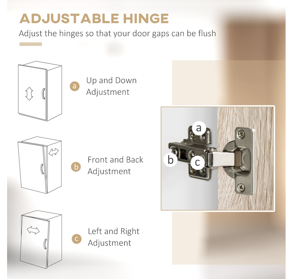Image 997417_ALTMORE15.jpg, Product 997-417 / Price $299.99, HOMCOM 71" Kitchen Hutch with Storage Cabinet, Modern Buffet with Hutch from HOMCOM on TSC.ca's Home & Garden department
