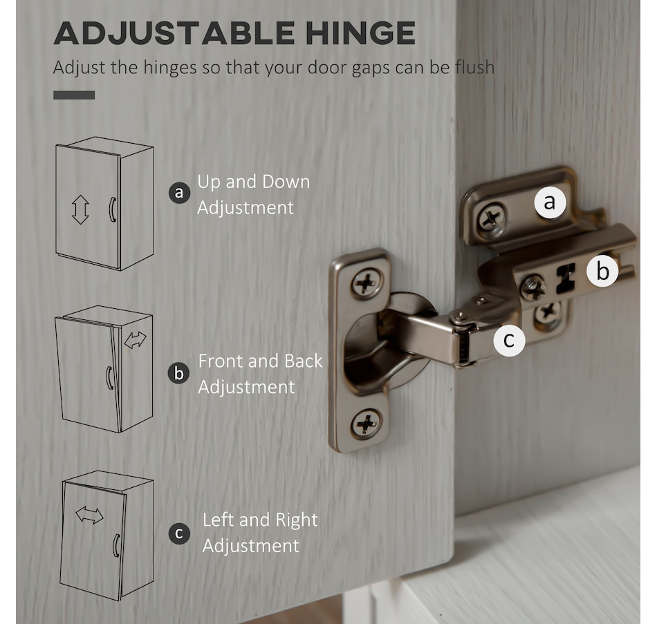 Image 997417_ALTMORE6.jpg, Product 997-417 / Price $299.99, HOMCOM 71" Kitchen Hutch with Storage Cabinet, Modern Buffet with Hutch from HOMCOM on TSC.ca's Home & Garden department