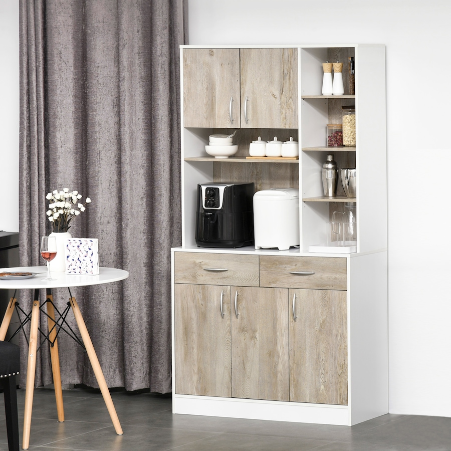 Image 997417_ALTMORE9.jpg, Product 997-417 / Price $284.99, HOMCOM 71" Kitchen Hutch with Storage Cabinet, Modern Buffet with Hutch from HOMCOM on TSC.ca's Home & Garden department