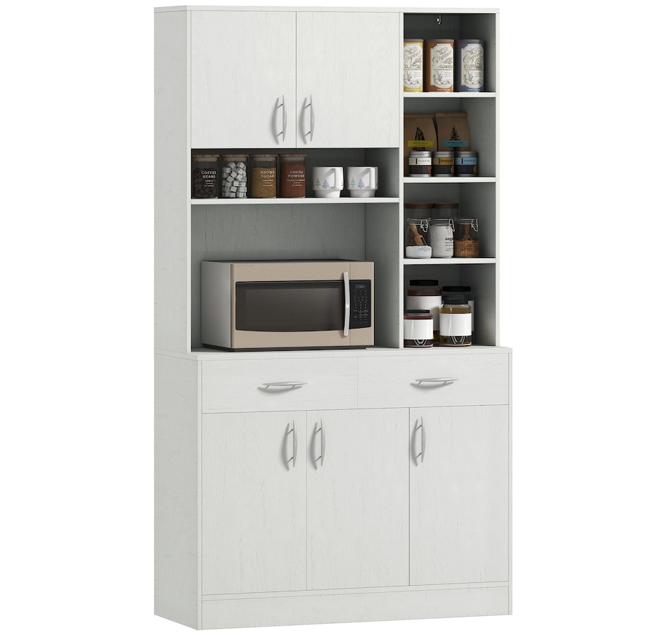 Image 997417_ST01.jpg, Product 997-417 / Price $299.99, HOMCOM 71" Kitchen Hutch with Storage Cabinet, Modern Buffet with Hutch from HOMCOM on TSC.ca's Home & Garden department