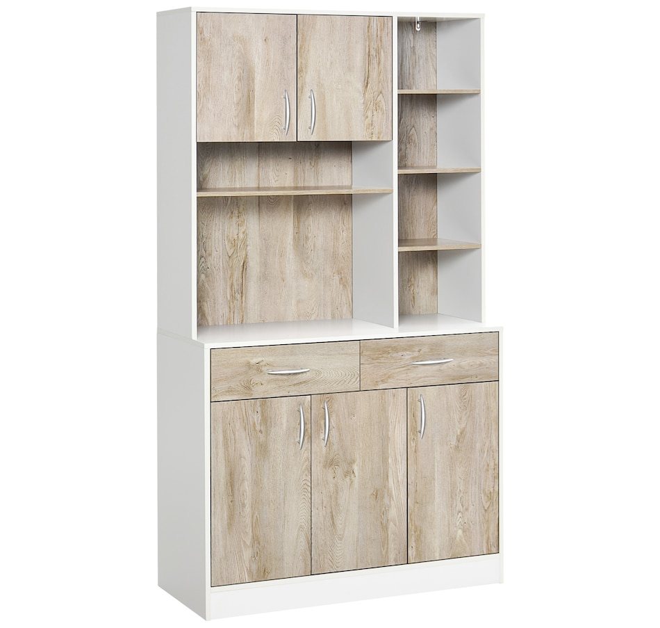 Image 997417_ST02.jpg, Product 997-417 / Price $299.99, HOMCOM 71" Kitchen Hutch with Storage Cabinet, Modern Buffet with Hutch from HOMCOM on TSC.ca's Home & Garden department