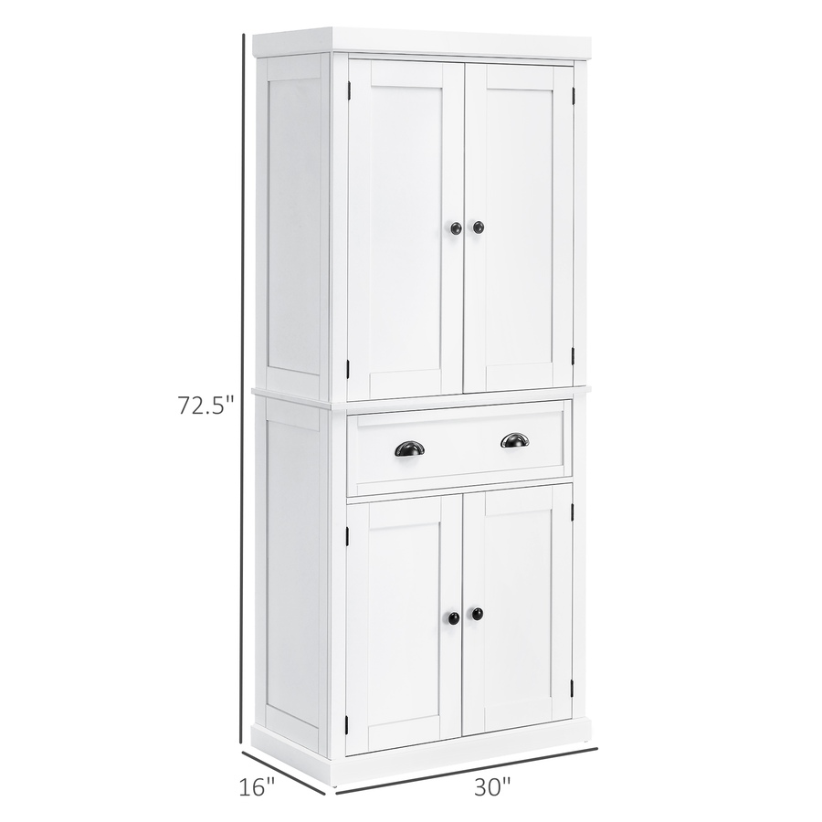 Image 997418_ALTMORE10.jpg, Product 997-418 / Price $252.19, HOMCOM Kitchen Pantry Storage Cabinet, Tall Pantry with Drawer from HOMCOM on TSC.ca's Home & Garden department