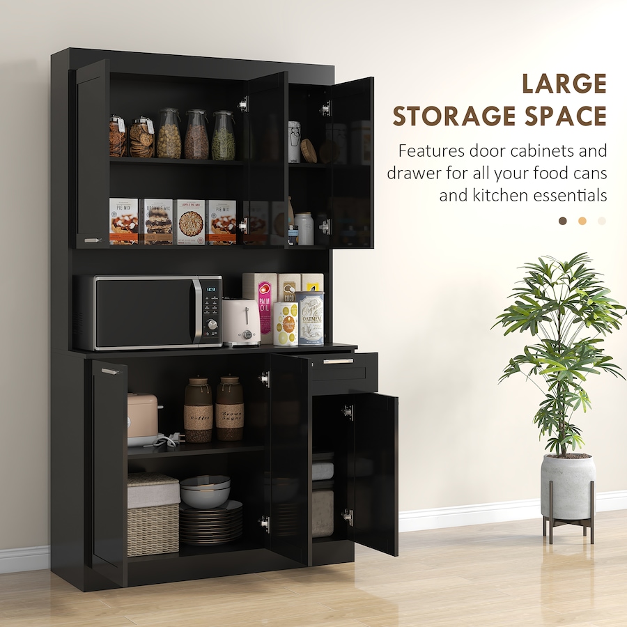 Image 997419_ALTMORE3.jpg, Product 997-419 / Price $290.99 - $299.99, HOMCOM Kitchen Pantry Storage Cabinet with Adjustable Shelf and Drawer from HOMCOM on TSC.ca's Home & Garden department