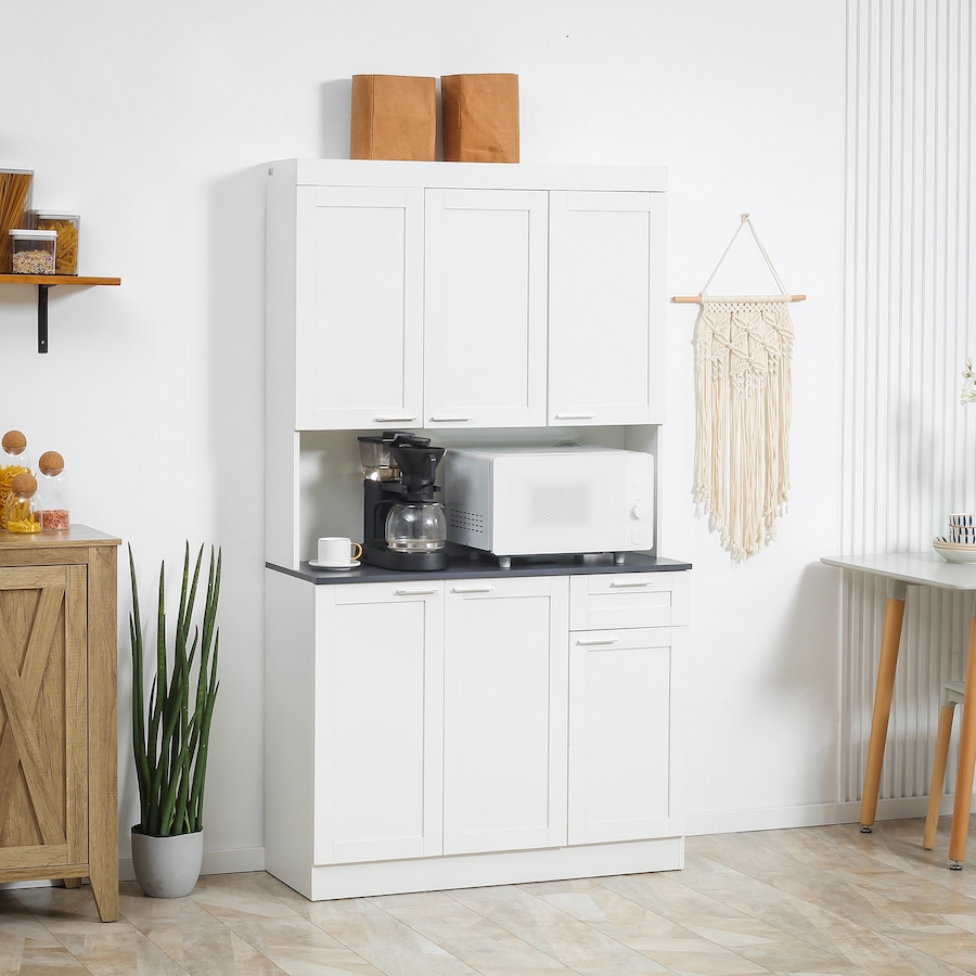 Image 997419_ALTMORE9.jpg, Product 997-419 / Price $290.99 - $299.99, HOMCOM Kitchen Pantry Storage Cabinet with Adjustable Shelf and Drawer from HOMCOM on TSC.ca's Home & Garden department