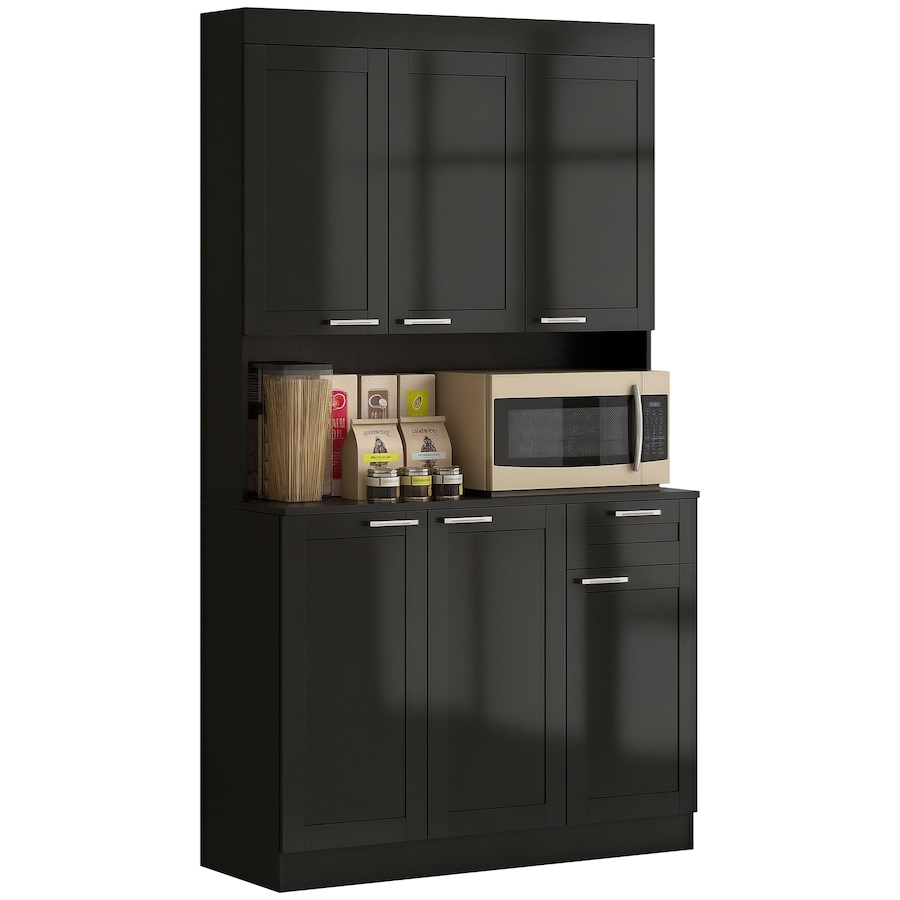 Image 997419_ST01.png, Product 997-419 / Price $290.99 - $299.99, HOMCOM Kitchen Pantry Storage Cabinet with Adjustable Shelf and Drawer from HOMCOM on TSC.ca's Home & Garden department
