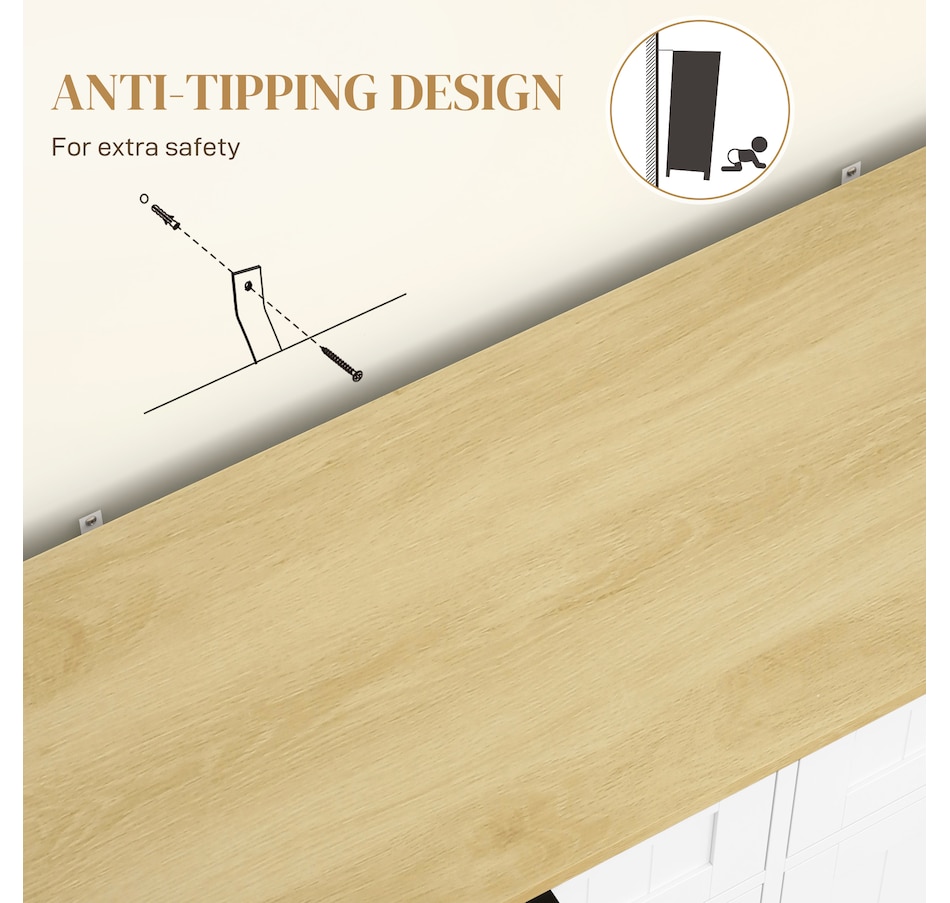 Image 997420_ALTMORE7.jpg, Product 997-420 / Price $189.99 - $214.99, HOMCOM Tilt Out Trash Cabinet, Kitchen Island with 2 Drawers from HOMCOM on TSC.ca's Home & Garden department