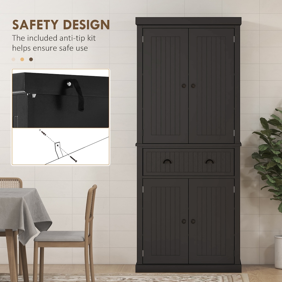 Image 997421_ALTMORE21.jpg, Product 997-421 / Price $269.99, HOMCOM 72" Kitchen Pantry, Freestanding Storage Cabinet with Drawer, Doors from HOMCOM on TSC.ca's Home & Garden department