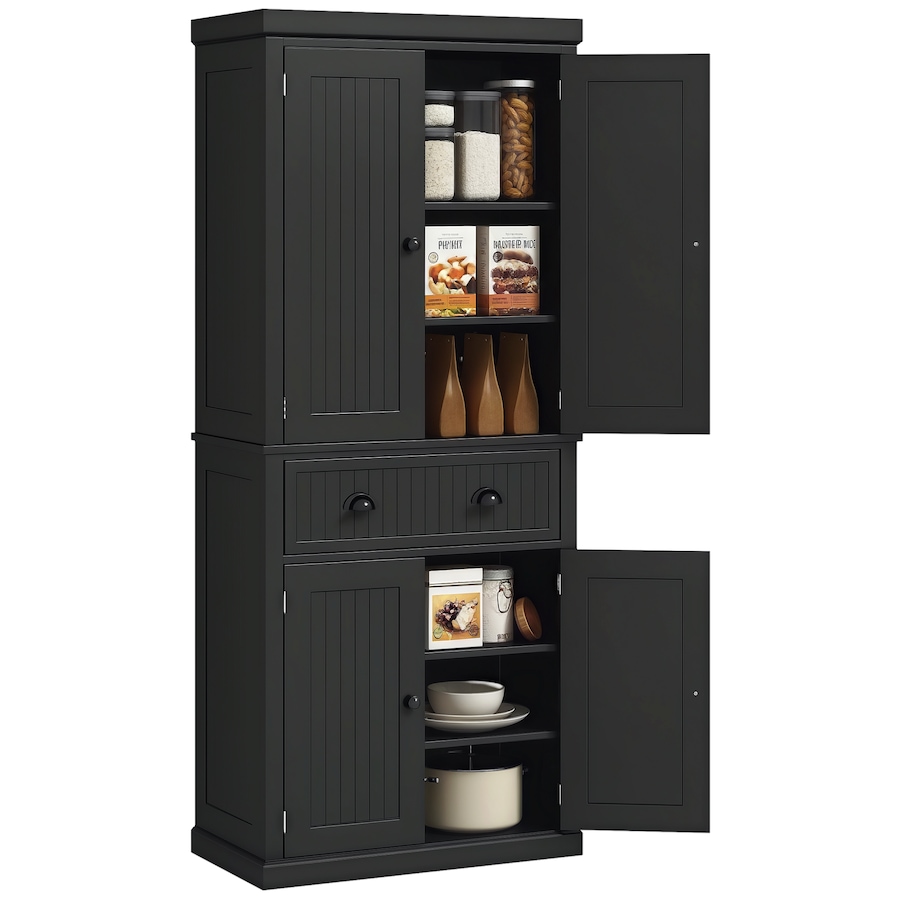 Image 997421_ST03.png, Product 997-421 / Price $269.99, HOMCOM 72" Kitchen Pantry, Freestanding Storage Cabinet with Drawer, Doors from HOMCOM on TSC.ca's Home & Garden department