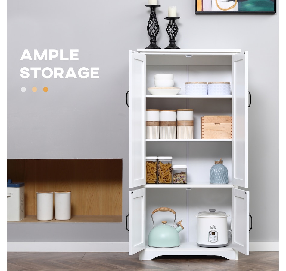 Image 997422_ALTMORE12.jpg, Product 997-422 / Price $154.99 - $174.99, HOMCOM 48" Kitchen Pantry, Kitchen Storage Cabinet with Shelves from HOMCOM on TSC.ca's Home & Garden department