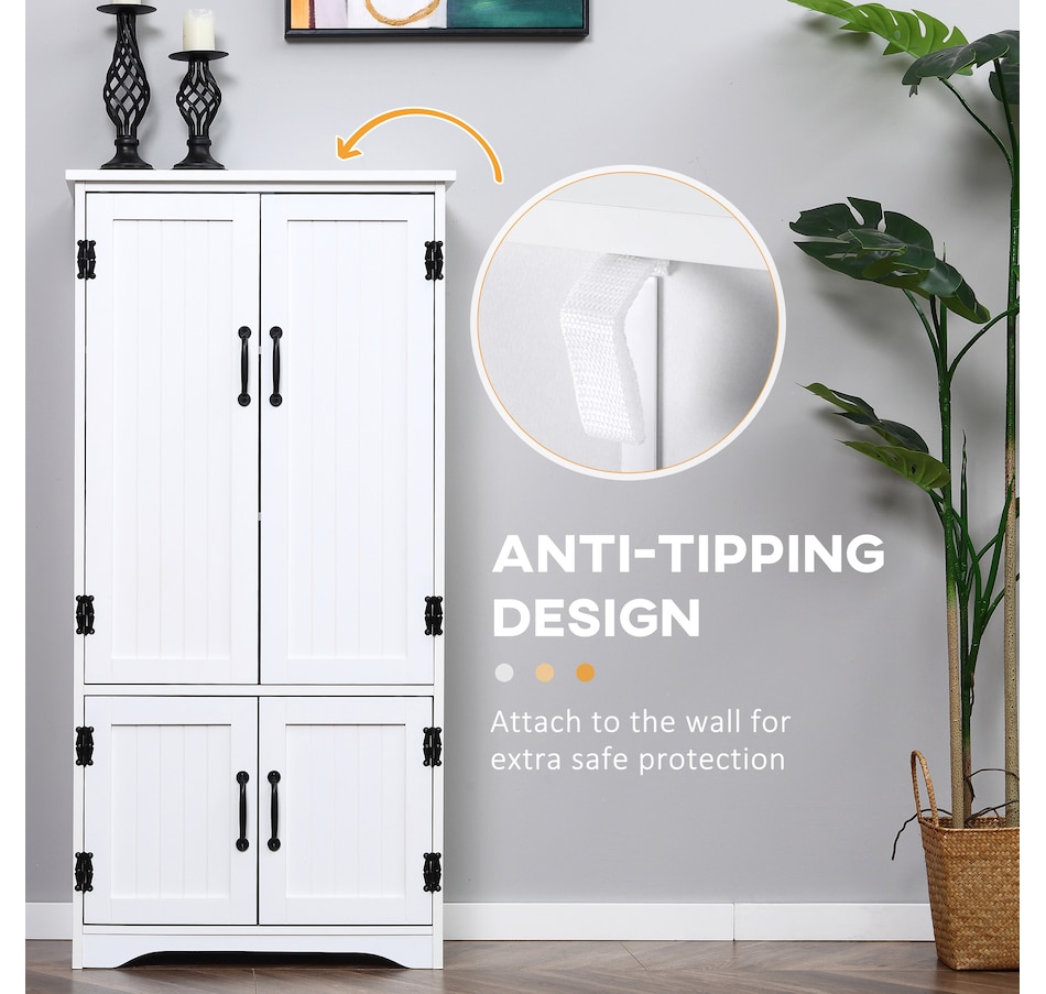 Image 997422_ALTMORE15.jpg, Product 997-422 / Price $154.99 - $174.99, HOMCOM 48" Kitchen Pantry, Kitchen Storage Cabinet with Shelves from HOMCOM on TSC.ca's Home & Garden department