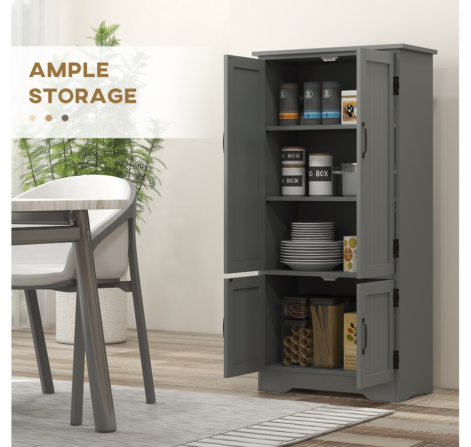 Image 997422_ALTMORE19.jpg, Product 997-422 / Price $154.99 - $174.99, HOMCOM 48" Kitchen Pantry, Kitchen Storage Cabinet with Shelves from HOMCOM on TSC.ca's Home & Garden department
