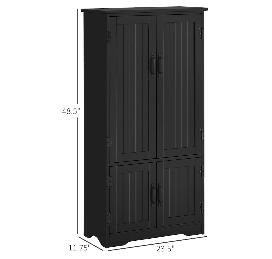 Image 997422_ALTMORE2.jpg, Product 997-422 / Price $154.99 - $174.99, HOMCOM 48" Kitchen Pantry, Kitchen Storage Cabinet with Shelves from HOMCOM on TSC.ca's Home & Garden department