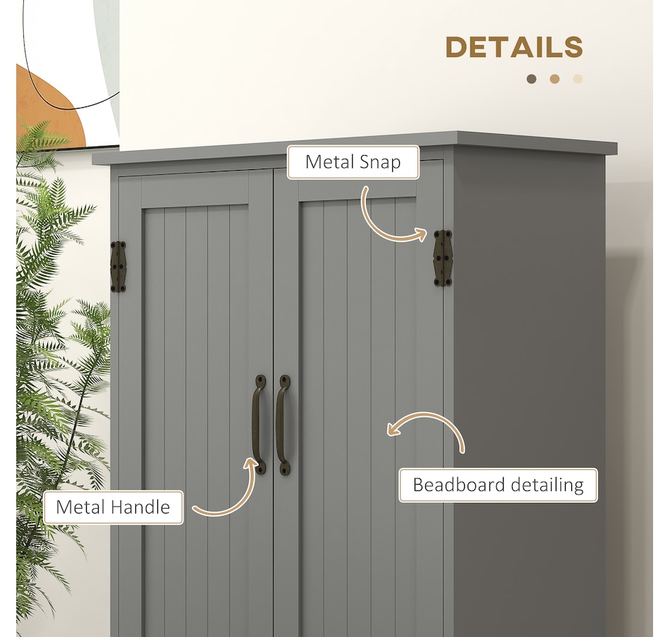 Image 997422_ALTMORE20.jpg, Product 997-422 / Price $154.99 - $174.99, HOMCOM 48" Kitchen Pantry, Kitchen Storage Cabinet with Shelves from HOMCOM on TSC.ca's Home & Garden department