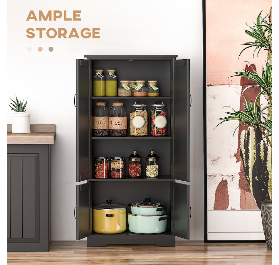 Image 997422_ALTMORE3.jpg, Product 997-422 / Price $154.99 - $174.99, HOMCOM 48" Kitchen Pantry, Kitchen Storage Cabinet with Shelves from HOMCOM on TSC.ca's Home & Garden department