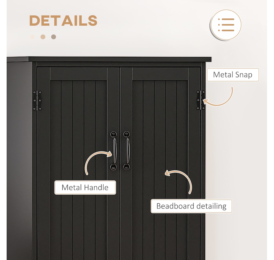 Image 997422_ALTMORE4.jpg, Product 997-422 / Price $154.99 - $174.99, HOMCOM 48" Kitchen Pantry, Kitchen Storage Cabinet with Shelves from HOMCOM on TSC.ca's Home & Garden department