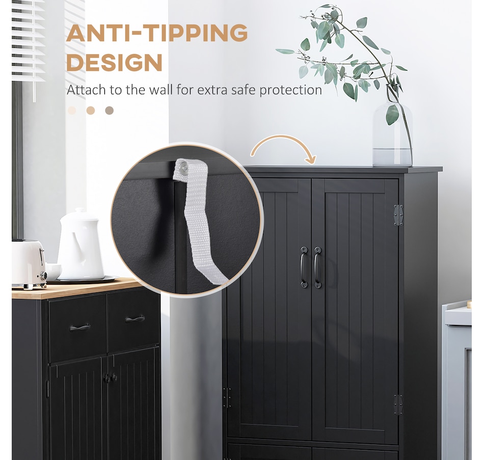 Image 997422_ALTMORE6.jpg, Product 997-422 / Price $154.99 - $174.99, HOMCOM 48" Kitchen Pantry, Kitchen Storage Cabinet with Shelves from HOMCOM on TSC.ca's Home & Garden department