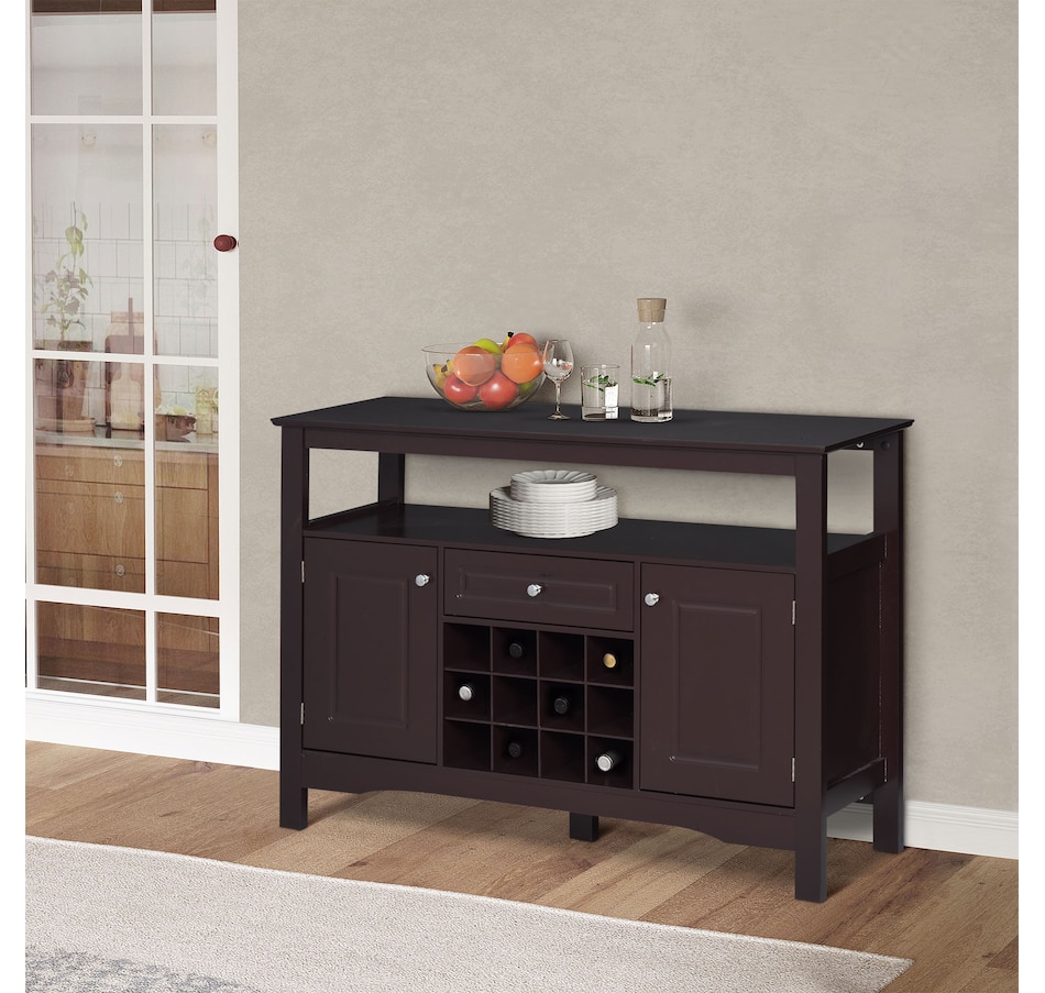 Image 997425_ALTMORE15.jpg, Product 997-425 / Price $179.99, HOMCOM Sideboard Buffet Credenza Storage Cabinet with Drawer Wine Rack from HOMCOM on TSC.ca's Home & Garden department