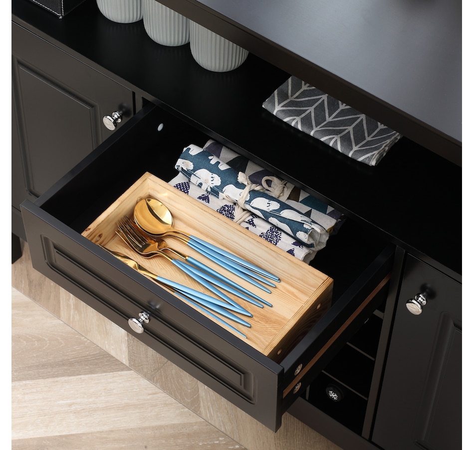 Image 997425_ALTMORE23.jpg, Product 997-425 / Price $179.99, HOMCOM Sideboard Buffet Credenza Storage Cabinet with Drawer Wine Rack from HOMCOM on TSC.ca's Home & Garden department