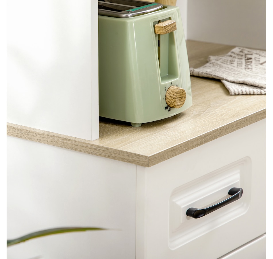 Image 997426_ALTMORE7.jpg, Product 997-426 / Price $244.99, HOMCOM Kitchen Pantry Storage Cabinet Adjustable Shelves, Countertop from HOMCOM on TSC.ca's Home & Garden department