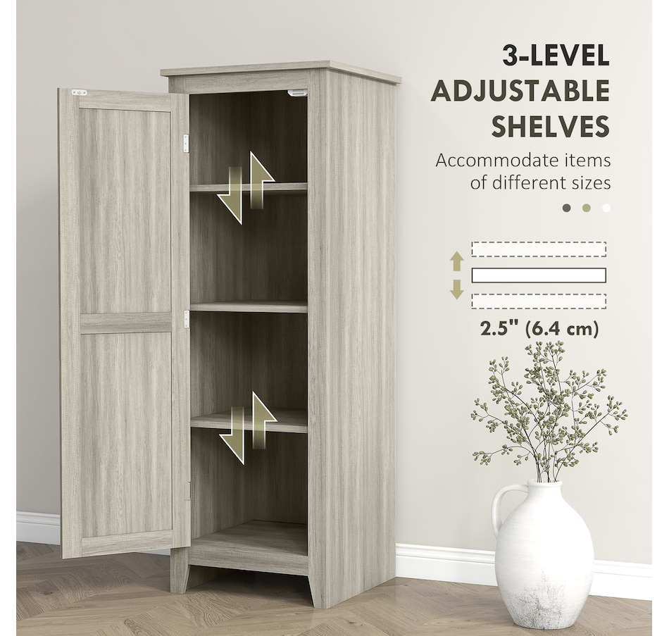 Image 997427_ALTMORE13.jpg, Product 997-427 / Price $129.99 - $149.99, HOMCOM 48" Kitchen Pantry, Storage Cabinet with Barn Door, Brown from HOMCOM on TSC.ca's Home & Garden department