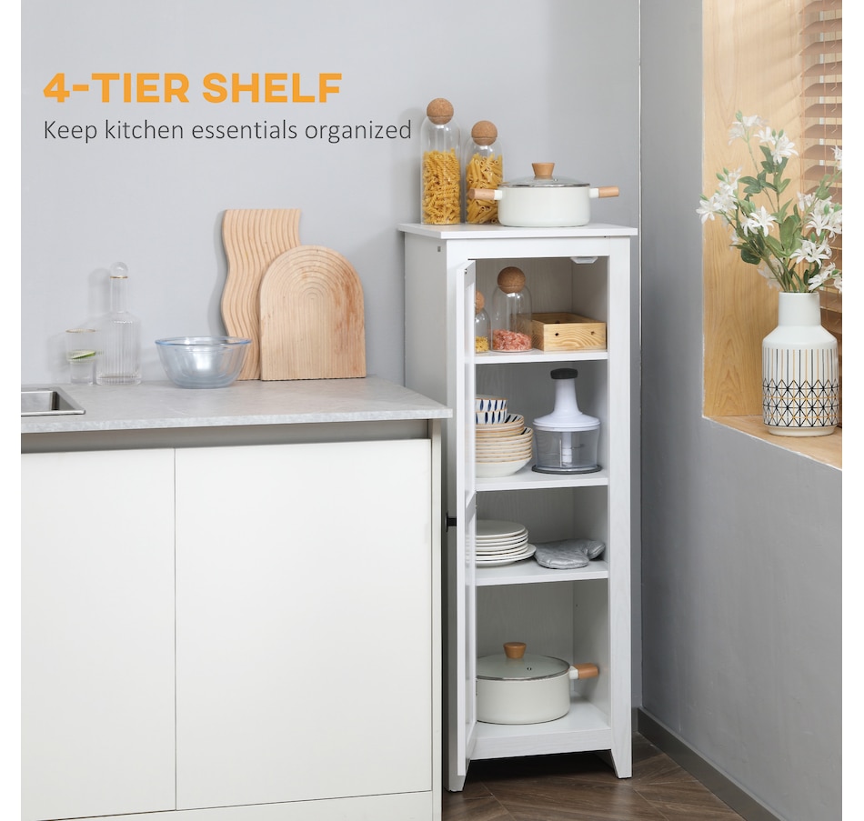 Image 997427_ALTMORE19.jpg, Product 997-427 / Price $129.99 - $149.99, HOMCOM 48" Kitchen Pantry, Storage Cabinet with Barn Door, Brown from HOMCOM on TSC.ca's Home & Garden department