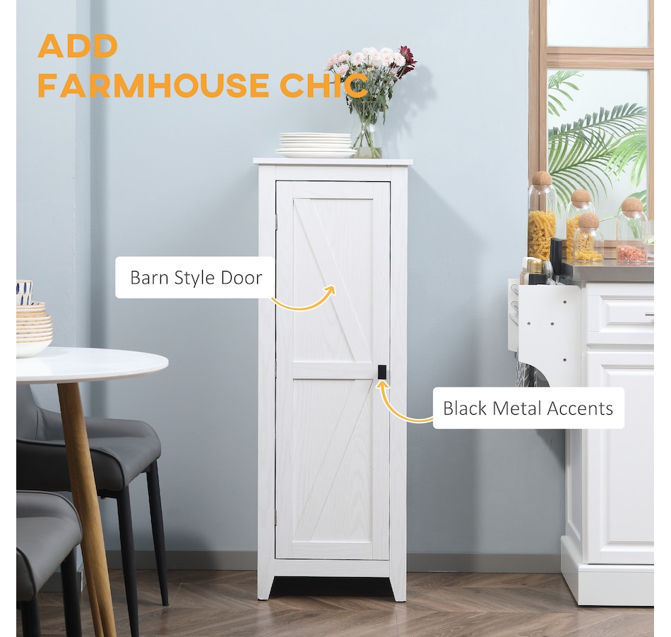 Image 997427_ALTMORE21.jpg, Product 997-427 / Price $129.99 - $149.99, HOMCOM 48" Kitchen Pantry, Storage Cabinet with Barn Door, Brown from HOMCOM on TSC.ca's Home & Garden department