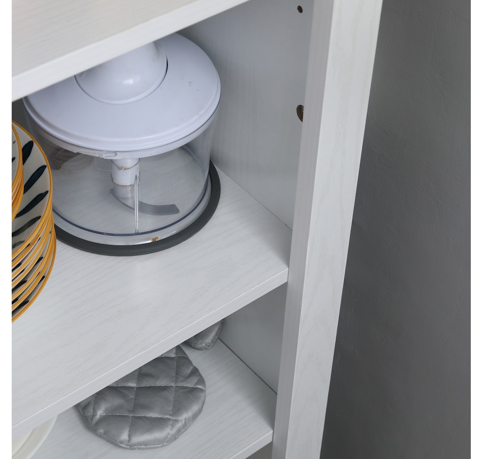 Image 997427_ALTMORE24.jpg, Product 997-427 / Price $129.99 - $149.99, HOMCOM 48" Kitchen Pantry, Storage Cabinet with Barn Door, Brown from HOMCOM on TSC.ca's Home & Garden department