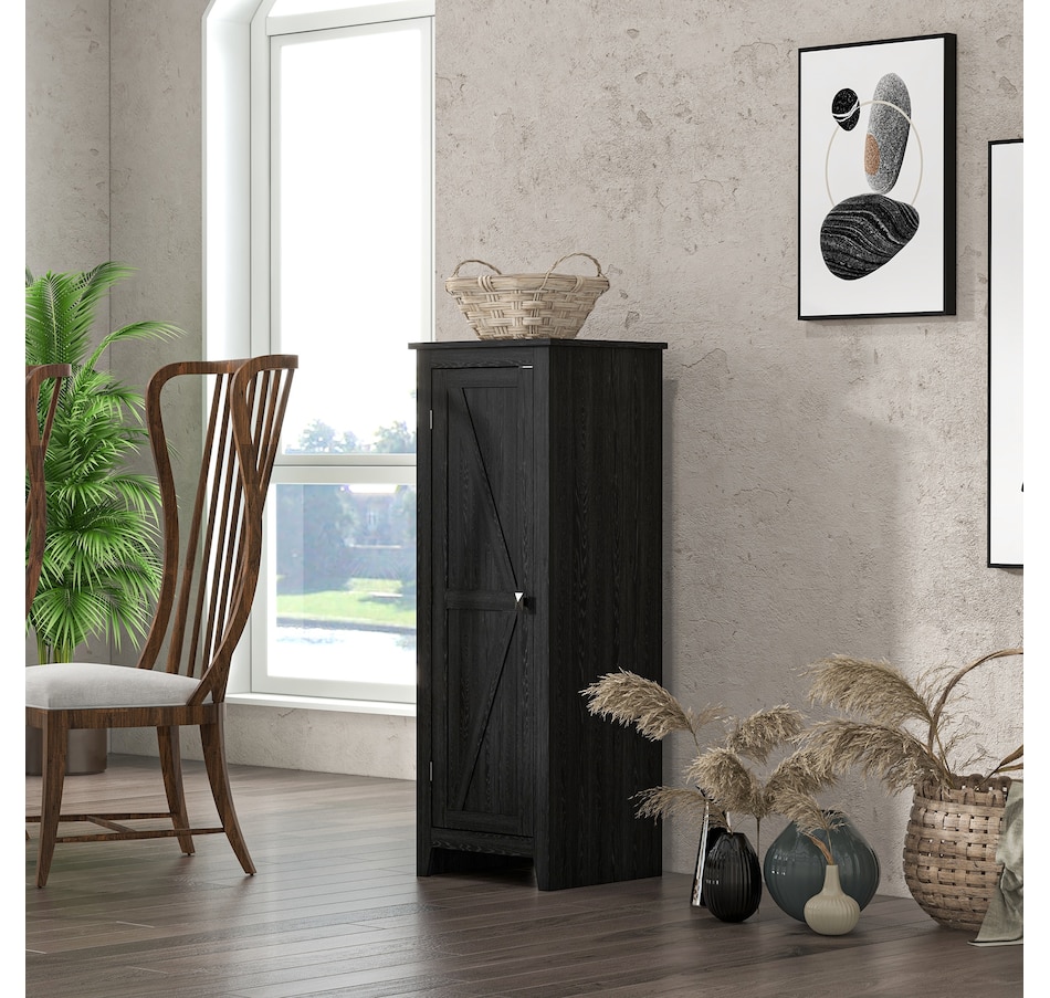 Image 997427_ALTMORE25.jpg, Product 997-427 / Price $129.99 - $149.99, HOMCOM 48" Kitchen Pantry, Storage Cabinet with Barn Door, Brown from HOMCOM on TSC.ca's Home & Garden department