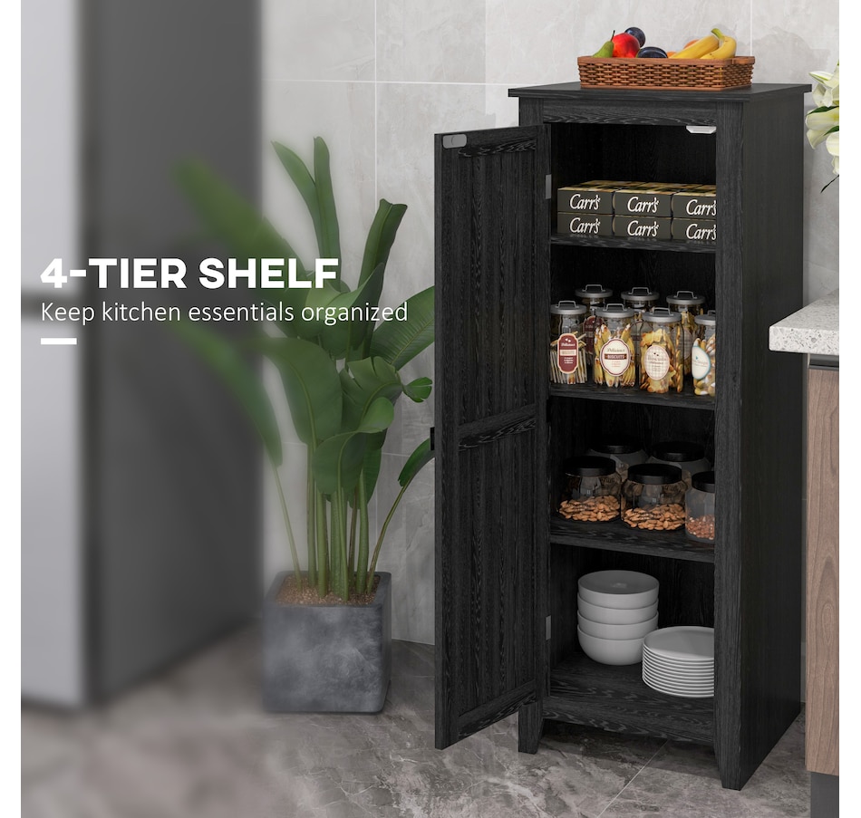 Image 997427_ALTMORE27.jpg, Product 997-427 / Price $129.99 - $149.99, HOMCOM 48" Kitchen Pantry, Storage Cabinet with Barn Door, Brown from HOMCOM on TSC.ca's Home & Garden department
