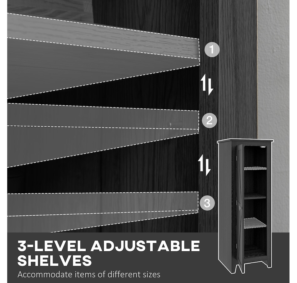 Image 997427_ALTMORE28.jpg, Product 997-427 / Price $129.99 - $149.99, HOMCOM 48" Kitchen Pantry, Storage Cabinet with Barn Door, Brown from HOMCOM on TSC.ca's Home & Garden department