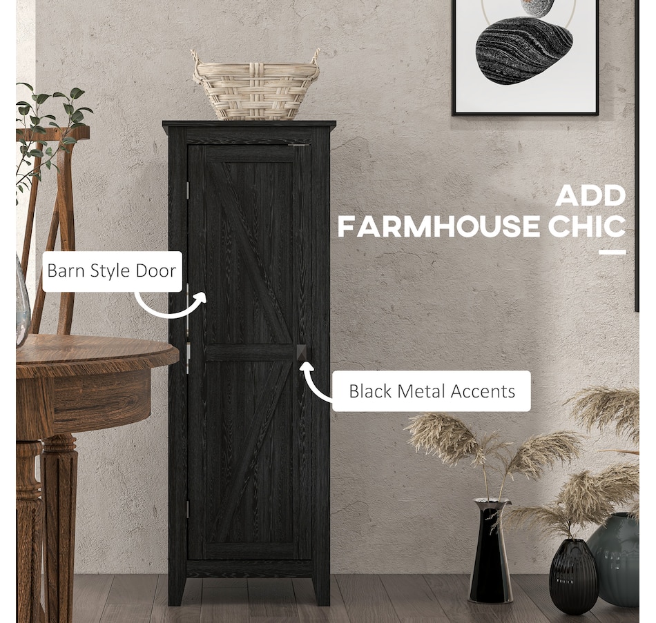 Image 997427_ALTMORE29.jpg, Product 997-427 / Price $129.99 - $149.99, HOMCOM 48" Kitchen Pantry, Storage Cabinet with Barn Door, Brown from HOMCOM on TSC.ca's Home & Garden department