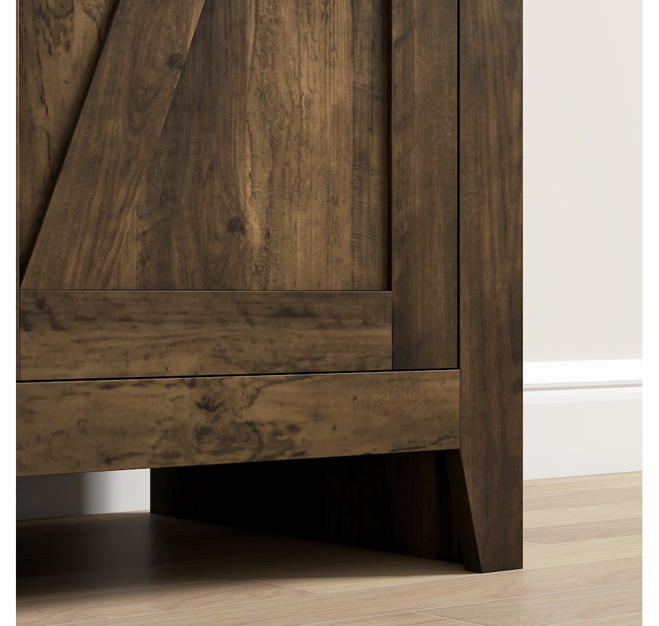 Image 997427_ALTMORE8.jpg, Product 997-427 / Price $129.99 - $149.99, HOMCOM 48" Kitchen Pantry, Storage Cabinet with Barn Door, Brown from HOMCOM on TSC.ca's Home & Garden department