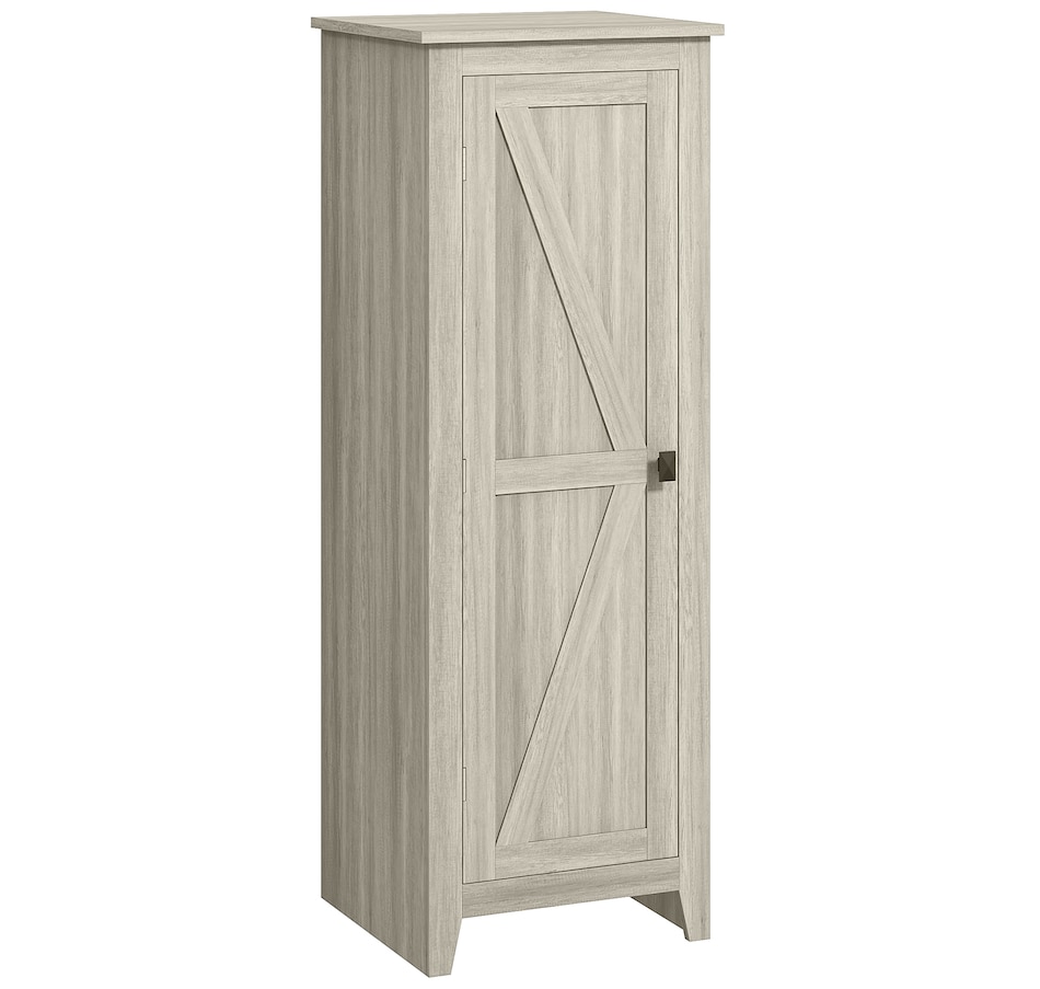 Image 997427_ST02.jpg, Product 997-427 / Price $129.99 - $149.99, HOMCOM 48" Kitchen Pantry, Storage Cabinet with Barn Door, Brown from HOMCOM on TSC.ca's Home & Garden department