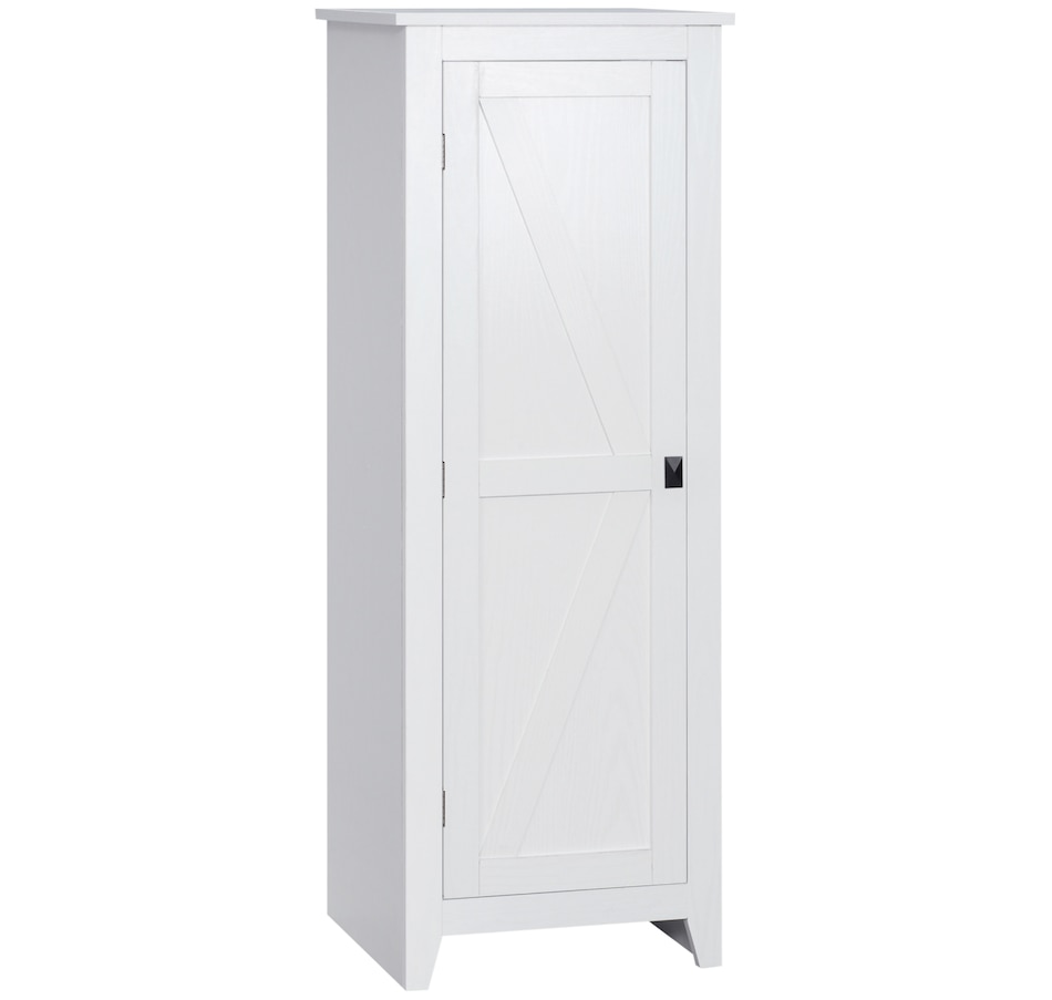 Image 997427_ST03.jpg, Product 997-427 / Price $129.99 - $149.99, HOMCOM 48" Kitchen Pantry, Storage Cabinet with Barn Door, Brown from HOMCOM on TSC.ca's Home & Garden department