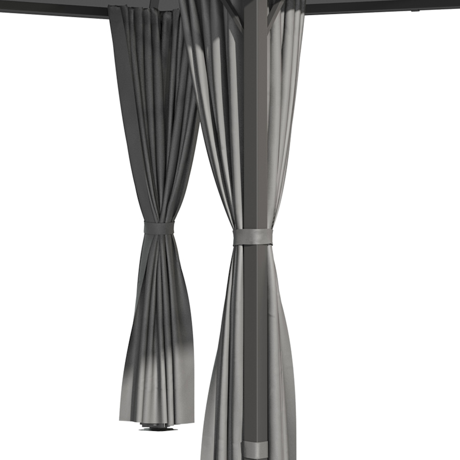 Image 997438_ALTMORE7.jpg, Product 997-438 / Price $699.99, Outsunny 10' x 10' Hardtop Gazebo with UV60+ Polycarbonate Roof & Curtains from Outsunny on TSC.ca's Home & Garden department