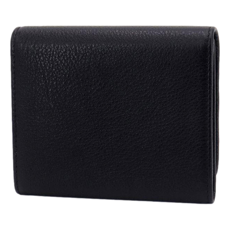 Image 997457_ALTMORE13.jpg, Product 997-457 / Price $1,423.00, Prada Vitello Grain Black Trifold Compact Wallet Leather Logo Plaque from Prada on TSC.ca's Fashion department