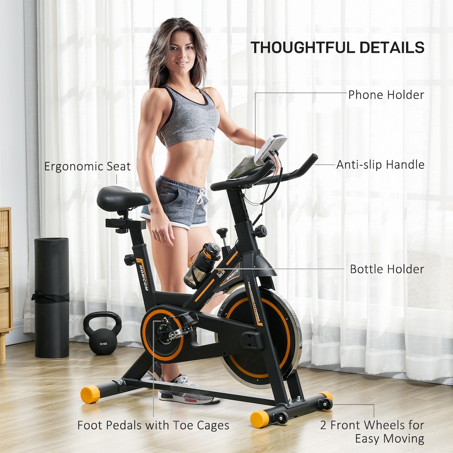 Image 997624_ALTMORE14.jpg, Product 997-624 / Price $189.99, Soozier Upright Stationary Exercise Bike Indoor Cardio from Soozier on TSC.ca's Health & Fitness department