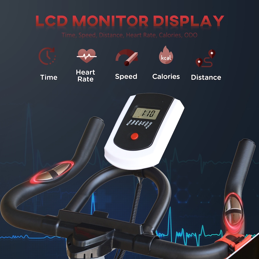 Image 997624_ALTMORE3.jpg, Product 997-624 / Price $189.99, Soozier Upright Stationary Exercise Bike Indoor Cardio from Soozier on TSC.ca's Health & Fitness department