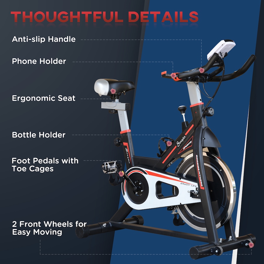 Image 997624_ALTMORE6.jpg, Product 997-624 / Price $189.99, Soozier Upright Stationary Exercise Bike Indoor Cardio from Soozier on TSC.ca's Health & Fitness department
