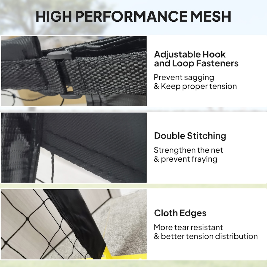 Image 997625_ALTMORE23.jpg, Product 997-625 / Price $84.99 - $94.99, Soozier Pickleball Net Portable Set, Regulation 22 FT Pickleball Set from Soozier on TSC.ca's Health & Fitness department