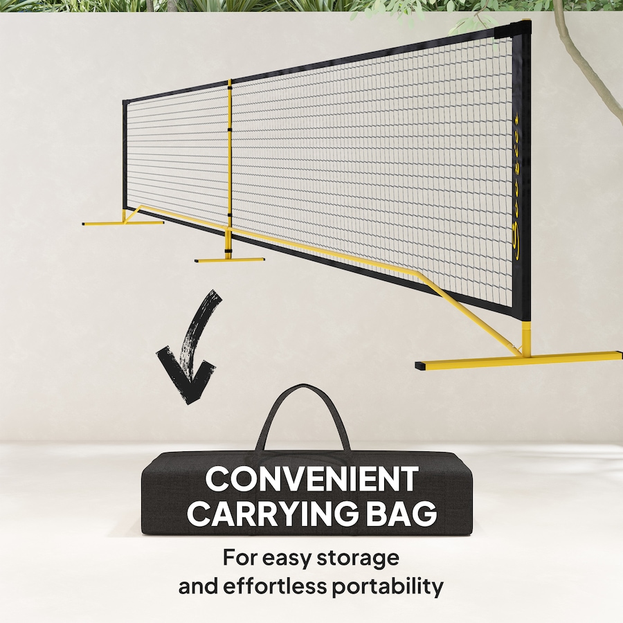 Image 997625_ALTMORE24.jpg, Product 997-625 / Price $84.99 - $94.99, Soozier Pickleball Net Portable Set, Regulation 22 FT Pickleball Set from Soozier on TSC.ca's Health & Fitness department