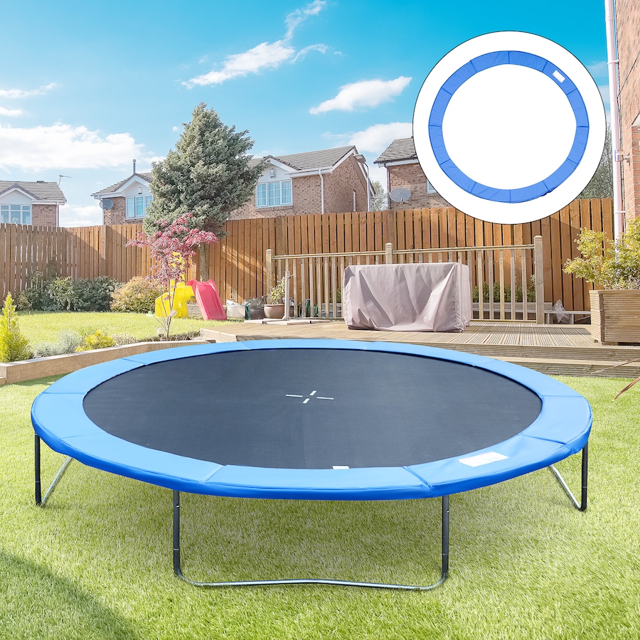 Image 997630_ALTMORE1.jpg, Product 997-630 / Price $79.99, Soozier 14FT Trampoline Pad ⌀168" Trampolining Replacement Jump Bounce Exercise GYM Blue from Soozier on TSC.ca's Health & Fitness department