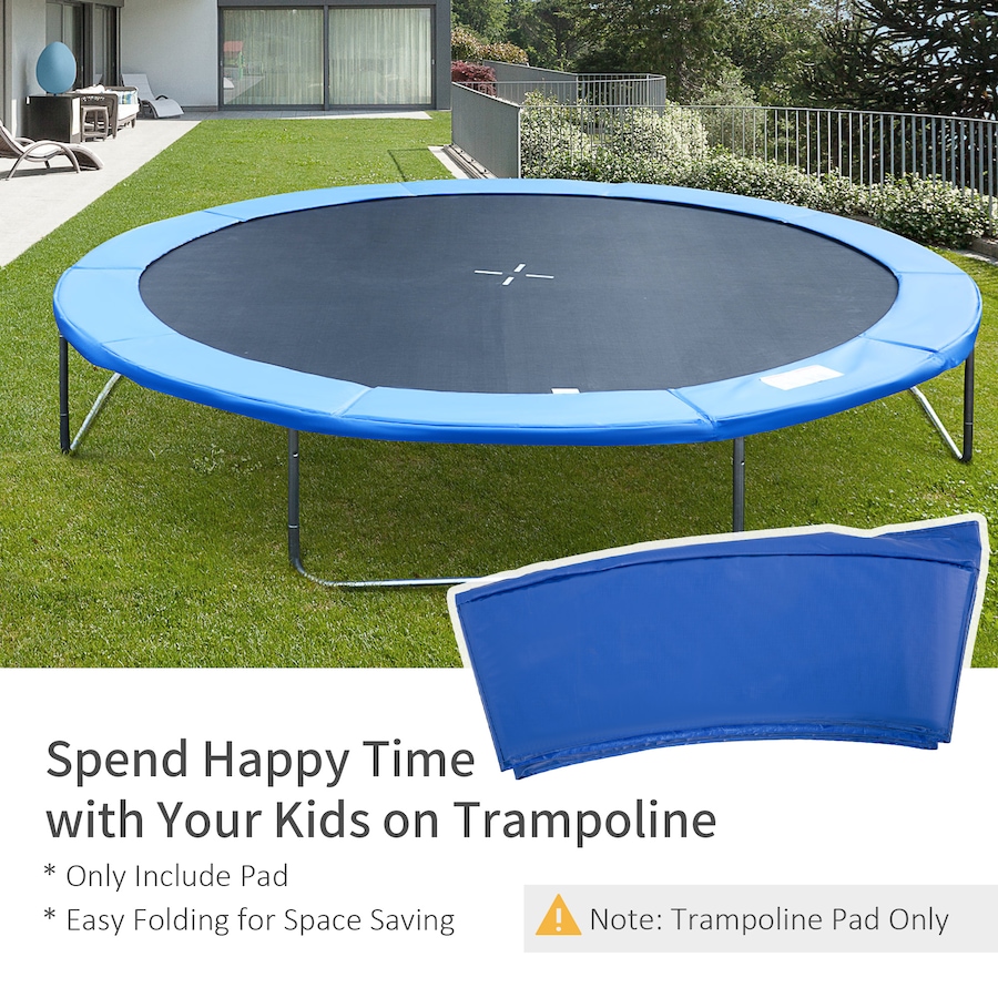 Image 997630_ALTMORE4.jpg, Product 997-630 / Price $79.99, Soozier 14FT Trampoline Pad ⌀168" Trampolining Replacement Jump Bounce Exercise GYM Blue from Soozier on TSC.ca's Health & Fitness department