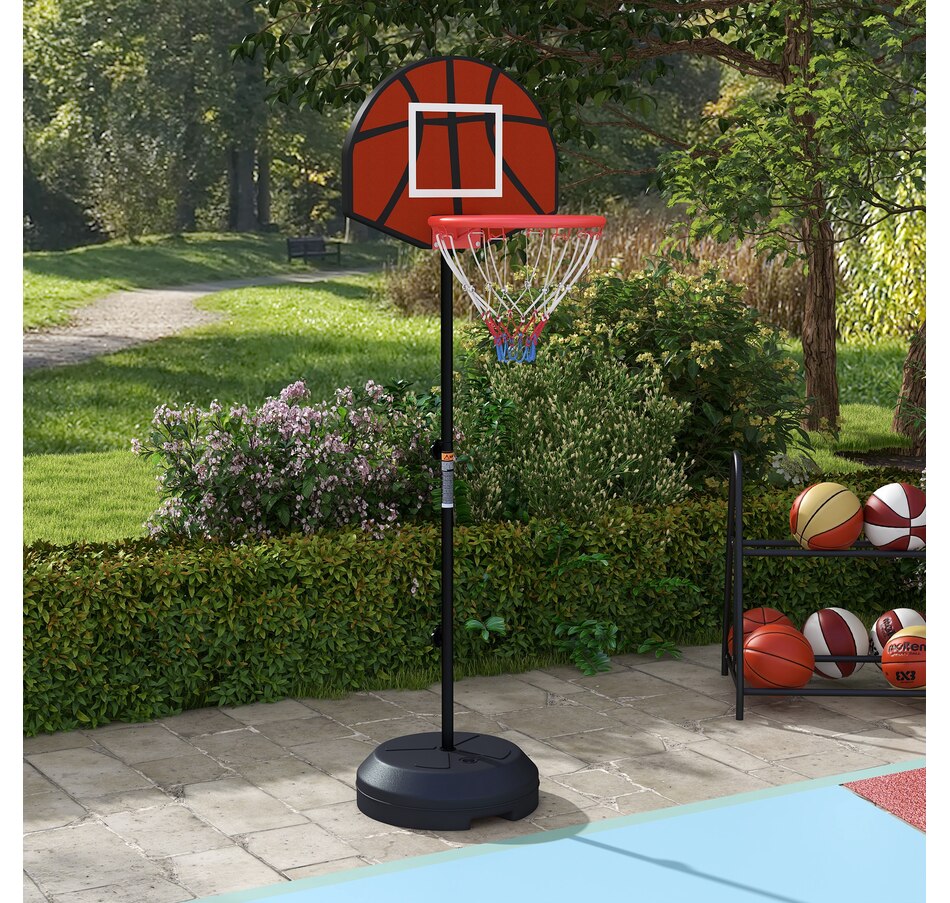 Image 997634_ALTMORE9.jpg, Product 997-634 / Price $45.99, Soozier 3-5ft Basketball Hoop Stand with Dartboard, Darts and 15" Backboard from Soozier on TSC.ca's Health & Fitness department