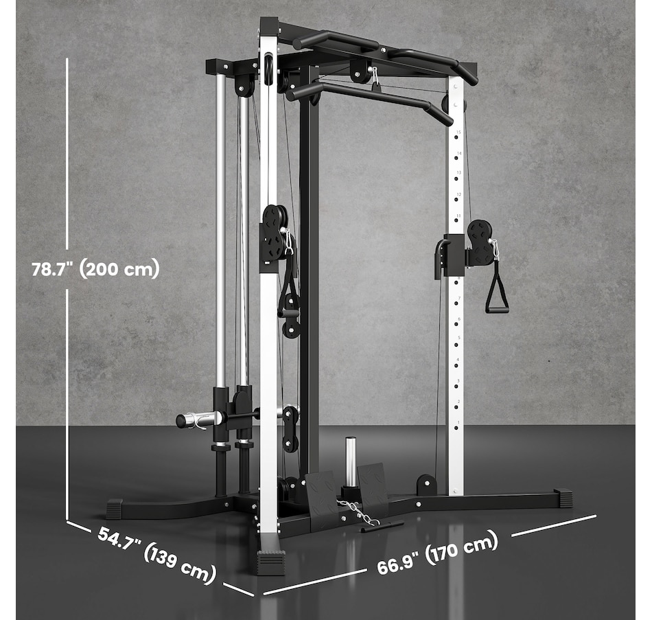 Image 997635_ALTMORE11.jpg, Product 997-635 / Price $529.99, Soozier Home Gym Machine, 15-Position Adjustable Training Workout Station from Soozier on TSC.ca's Health & Fitness department