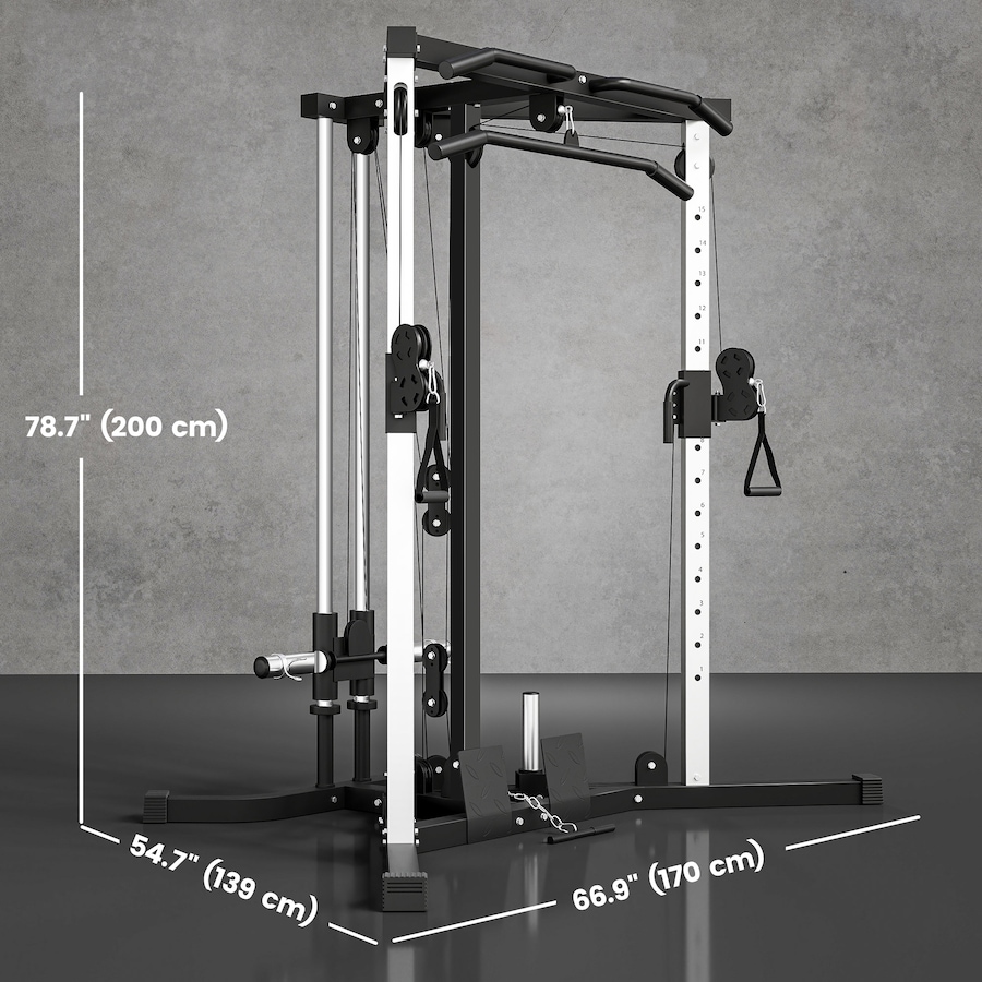 Image 997635_ALTMORE11.jpg, Product 997-635 / Price $529.99, Soozier Home Gym Machine, 15-Position Adjustable Training Workout Station from Soozier on TSC.ca's Health & Fitness department