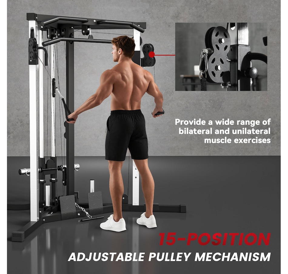 Image 997635_ALTMORE13.jpg, Product 997-635 / Price $529.99, Soozier Home Gym Machine, 15-Position Adjustable Training Workout Station from Soozier on TSC.ca's Health & Fitness department